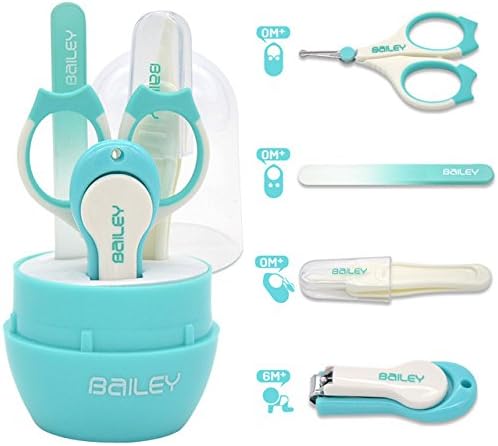 Pansupply Baby nail scissors set lovely nail clippers newborn baby nail care suit baby care product
