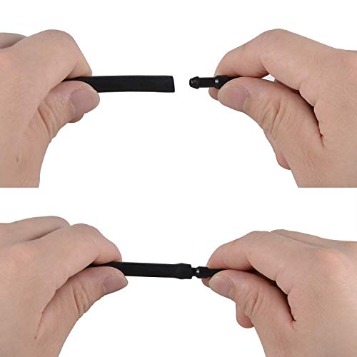 BingSnow Windshield Washer Nozzle Hose Kit, Universal 3 Meters Washer Fluid Hose with 6 Pcs Hose Connectors Suitable for Most Windshield Washer Nozzle Installation
