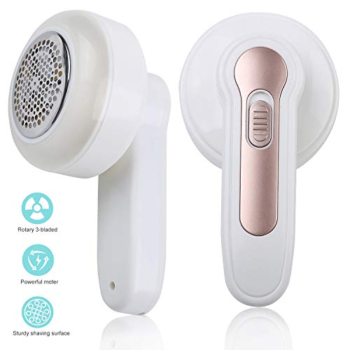 Fabric Shaver and Lint Remover, Portable USB Rechargable Quick Effectively Sweater Shaver Fabric Fuzz Remover for Clothes Blanket Curtain Socks Wool Csahmere - Thumbnail 7