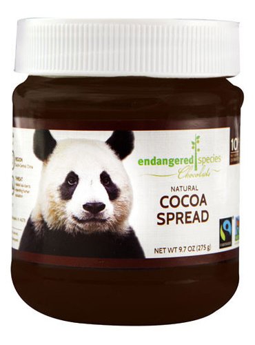 Endangered Species Natural Cocoa Spread, Panda, 9.7 Ounce