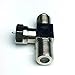 Cess F-Type Connector Male to 2 Female Splitter Adapter - F Male to F 2-Female (2 Pack)