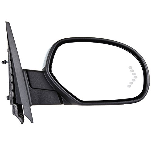 ECCPP Towing Mirror For 2007-2013 Chevrolet Avalanche Silverado Suburban Tahoe GMC Sierra Yukon Power Heated Turn Signal Puddle Light Memory Power-Folding Right Passenger Side Mirrors