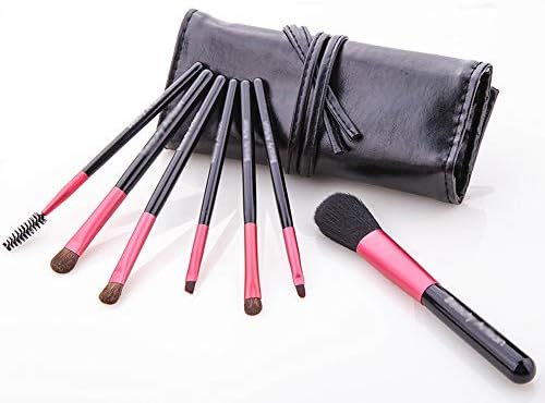 LJHA huazhuangshua Makeup Brush, Beginner Full Set of Eye Shadow Brush Eyebrow Brush Blush Loose Powder Brush 7 (Color : B)