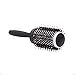 Best Boar Bristle Round Barrel Hair Brush Cristalbox, Three-type Bristles, Triple Protection, Ball Tipped Bristle, Velvet Touch, Perfect for Drying, Styling, Straightening, Curling, 2 Inch