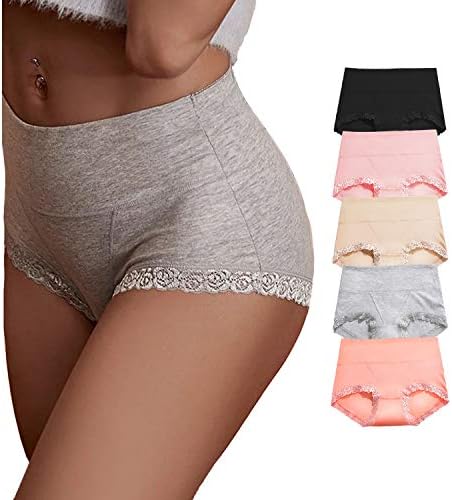 Women's Cotton Underwear,Soft Underwear Women Briefs,Ladies Comfort Breathable Underwear Briefs Panties