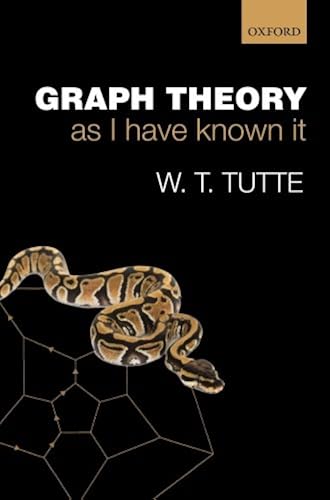 Download Graph Theory As I Have Known It PDF