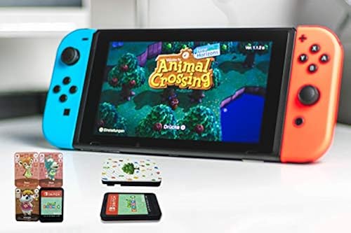 81 PCs NFC Cards for ACNH Nintendo Switch Lite Wii U with Case