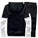 Manluo Boys Sweatsuits Calvin Print Tracksuits Casual Hoodies Jogging Suits Sports Active Workout Gym