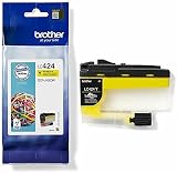 Brother LC-424Y Yellow Ink Cartridge Standard Yield 1 Pack view 3