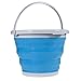 Simply Genius 10L Foldable Silicone Collapsible Bucket 2.6 Gallon Clean Camping Car Beach