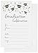 Graduation Celebration Invitations - Fill In Style (20 Count) With Envelopes
