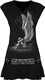 Spiral - Womens - Enslaved Angel - Stud Waist Mini Dress Black