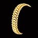 U7 Jewelry 12MM Wide Wrist Chain 18K Yellow Gold Plated Men Women's Bracelet (19CM Long)
