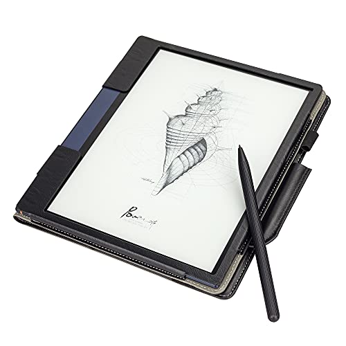 KuRoKo BOOX Note Air 2 10.3 Case,BOOX Note Air 2 Plus Case,PU Leather Folio Folding Stand Cover