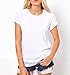 Moonar® Summer Scoop Neck Lazer Cut Angel Wings Short Sleeve Casual Tops T Shirt