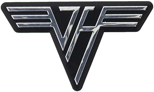 C D Visionary Van Halen Classic Logo Metal Sticker Multi Color Amazon Ca Toys Games