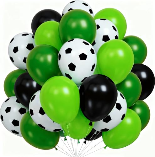 Black Green Football