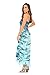 21617-GT-2X Riviera Sun Summer Dresses / Plus Size Dresses,Grey / Turquoise,2X Plus