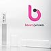 Crystal Glass Nail File Buffer Nail Shaper - Nail Files for Natural Nails, Nail Care Kit with Case, Shine Buffing Filing Fingernail Polisher, Professional Salon Manicure, Gentle for Baby Kids, Travel