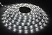 LEDMY® Flexible Led Strip Lights, DC 24V 12W SMD3528 150LEDs IP68 Waterproof Under Cabinet Lights Cool White 6000K 5Meter/ 16.4Feet, led Tape Lights Using for Homes, Kitchen Decortation，Outside