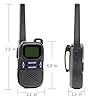 UOKOO-Walkie-Talkies-22-Channel-FRSGMRS-for-indoor-and-outdoor-1-Pair-Model-R9-Black