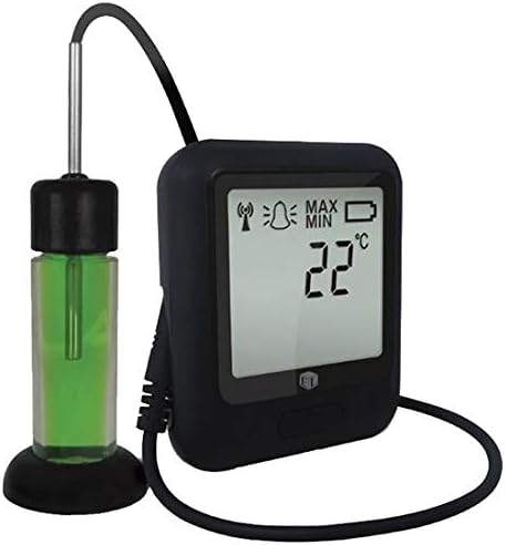 Lascar Electronics EL-WiFi-TP+ -Probe-G Lascar Electronics Wi-Fi Enabled Data Logger with Thermistor Probe in Glycol-Filled Bottle