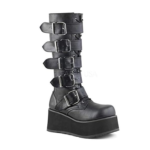 Demonia-by-Pleaser-Mens-Trashville-518-Goth-BootBlack-PU9-M-US