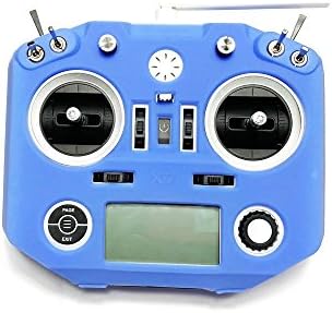 IRCtek Silicone Case Protective Cover Shell for Frsky ACCST Taranis Q X7 X7S Transmitter (Blue)