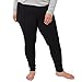 Women's Cotton Plus Size Leggings Black 5X