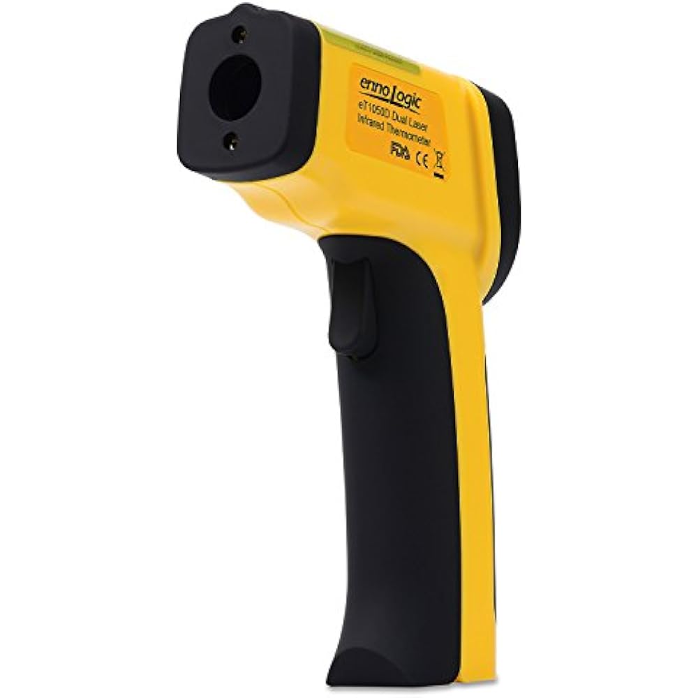 Temperature Infrared Thermometers Gun By EnnoLogic Accurate High Dual