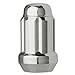 DPAccessories Chrome M12x1.50 Lug Nuts for Aftermarket Wheels - Closed End Spline Tuner - 34mm (1.35