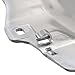 Astra DepotS 1 Pair Chrome Mid-Frame Air Deflectors for 2009-2016 Harley Road King Street Electra Tri Glide