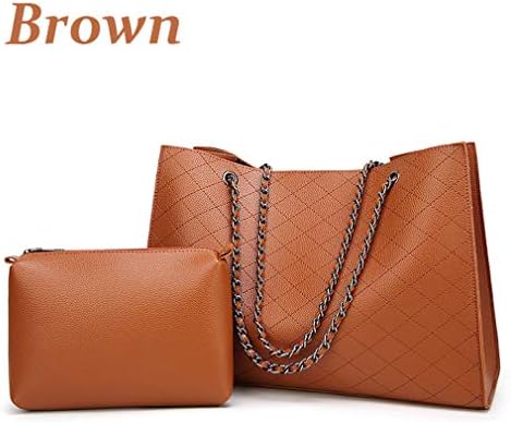 Women Leather Handbags Luxury Woman Bags Tote Handy Bag Chain Shoulder Bag