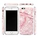 GOLINK iPhone 6/6S Girl Case IMD Printing Slim-Fit Ultra-Thin Anti-Scratch Shockproof Dust Proof Anti-Finger Print TPU Case for iPhone 6/6S (4.7 inch) - Pink Marble