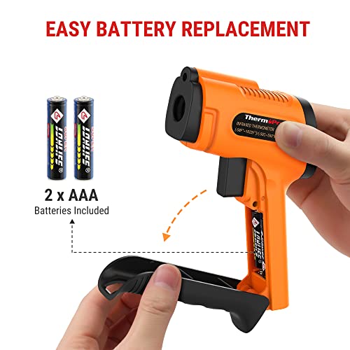 ThermoPro TP30 Digital Infrared Thermometer Gun Non Contact Laser