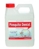 Crystal Blue Mosquito Denial - Prevents Mosquitos from Laying Eggs on Standing Water - 1 Quart