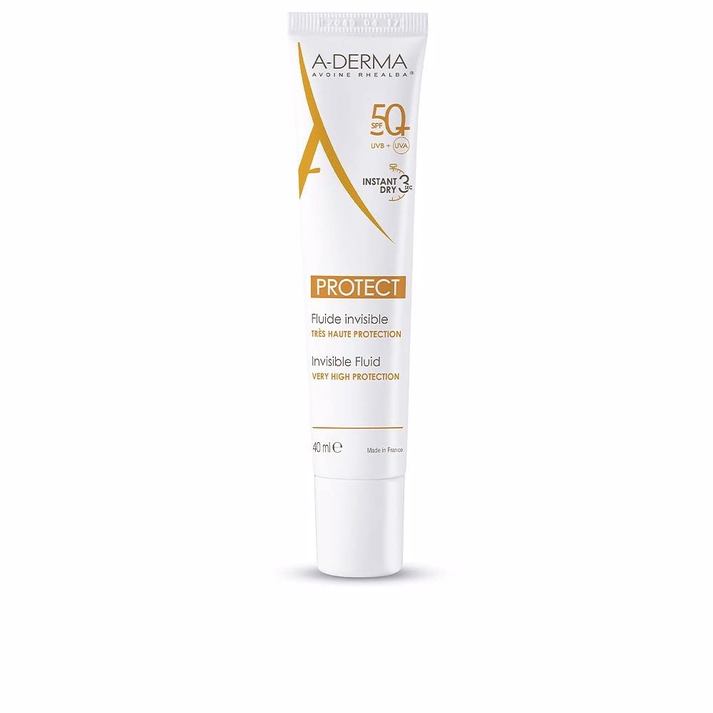 A-DERMA Protect Invisible Fluid Very High Protection SPF50+ 40ml