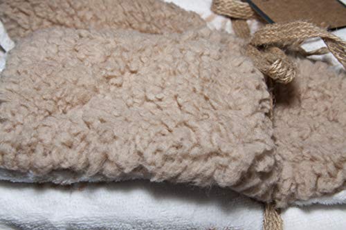 ReLive Reversible 50x60 Inch Soft Velvet Luxury Berber Throw Blanket (Sandy Herringbone)