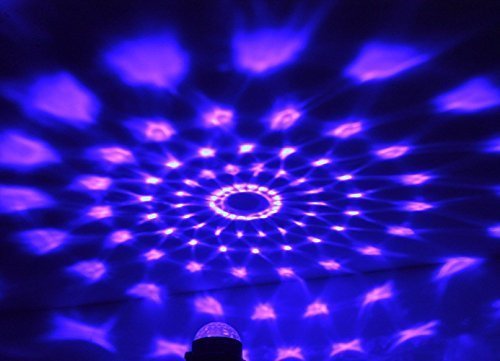 COIDEA Disco Ball Light, Sound Activated Party Strobe Light, DJ Rave Lights with Remote, LED Stage Lights for Karaoke Birthday Christmas Halloween Decorations Indoor