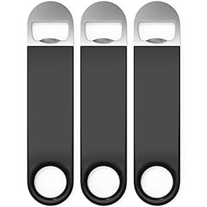 Set of three plain handheld churchkeys