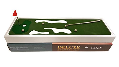 Barwench Games' Executive Tabletop Golf, Aluminum Framed Deluxe Edition