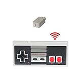 HonWally Wireless Controller For NES Classic Edition With Build in Battery Gamepad Joypad for Nintendo Mini NES Classic Wireless reach up to 10 Meters