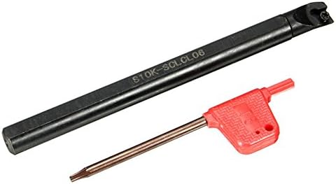 S10K-SCLCL06 10x125mm Lathe Boring Bar Turning Tool Holder For CCMT0604 Insert ZevenMart