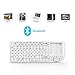 Rii RK700 2.4Ghz Ultra-Slim Wireless Keyboard and Mouse Combo Multimedia Compact Keyboard and Mouse for PC Laptop,Desktop,Raspberry Pi KODI HTPC XBMC MacBook Android TV Box Smart TV,Windows