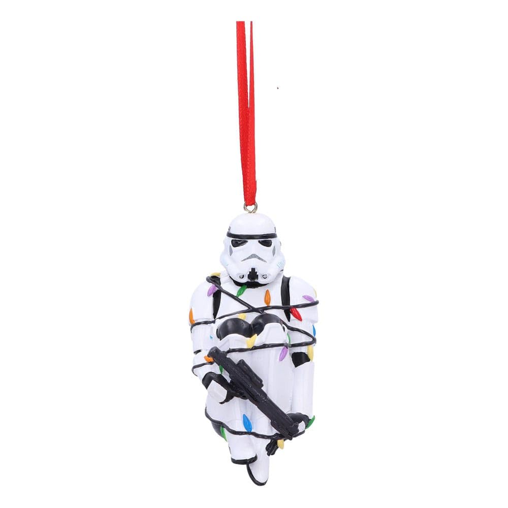Nemesis Now Stormtrooper In Lights Hanging Ornament 9cm, Resin, Officially Licensed Original Stormtrooper Merchandise, Stormtrooper In Lights Hanging Ornament, Cast in the Finest Resin, Hand-Painted — image 1