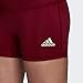 adidas Women's 4-Inch Compression Fit Quarter Length Volleyball Performance Yoga Short Tights