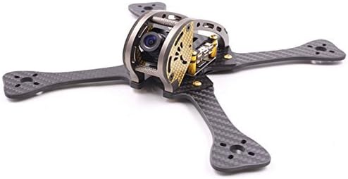 Thriverline 255mm FPV Frame 3K Carbon Fiber Frame 4mm Thickness with Output 5v 3A and 12V 0.5A BEC PDB Board for FPV Racing Drone like QAV210 QAV250 etc