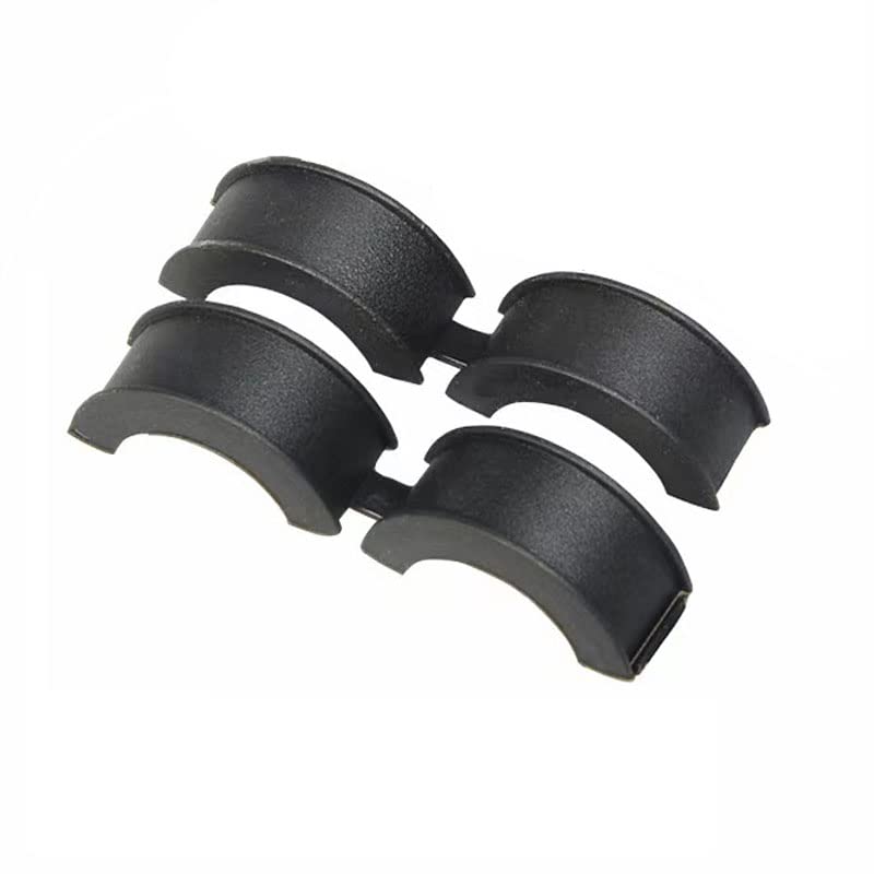 Bicycle Handlebar Gasket Bike Handlebar Rubber Shim Adapter for 31.8mm to 25.4mm Handlebar Bracket, Non-slip Holder Convert Gasket