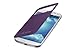Samsung S-View Flip Cover Folio Case for Samsung Galaxy S4 - Retail Packaging - Purple