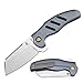 KIZER Cutlery Pocket Knives Flipper Knife Frame Lock Titanium Handles Tactical EDC Folding Knife, Sheepdog C01C Ki4488A